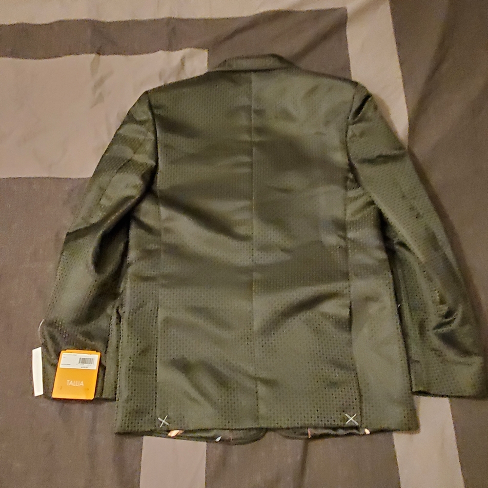 Boy's Tallia Nordstrom Rack Size 18 Textured Hummingbird Regular Black Blazer - Picture 7 of 10
